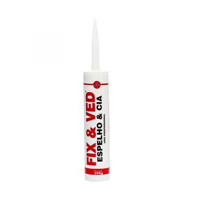 Silicone Fixa Espelho